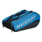 Tenisové Tašky Dunlop D TAC FX-PERFORMANCE 12RKT THERMO BLACK/BLUE